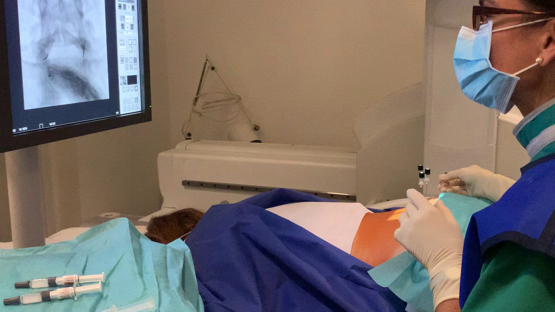 L’infiltration à Genève, témoignage d’une patiente Medimage